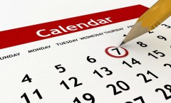 MAY SAILING CALENDAR